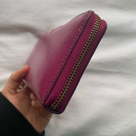 Purple Lauren Ralph Lauren long zip wallet - Picture 3 of 8